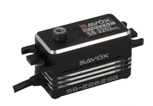 Savox SB-2262SG Low Profile HV Brushless Servo 32kg 0.06sec @7.4v 62g (8347098874093)