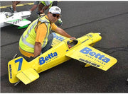 Seagull Models SEA164Y Cassutt 3M Air Race 65" wingspan 50-60cc Yellow (8347099955437)