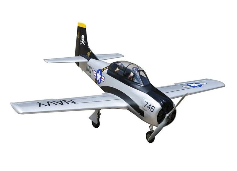 Seagull Models SEA258NGEAR North American T-28 Trojan 63"wingspan 15cc included electric retract ER-120 84 Retracts and ER-120 100 Retract