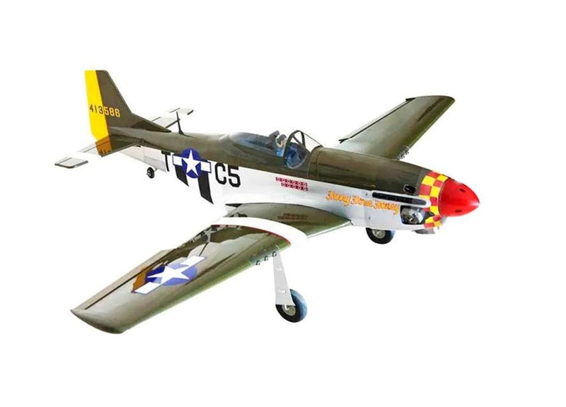 Seagull Models SEA276NGEAR North American P-51D MustangÃ‚Â 56.3" wingspan 10cc included Electric Retracts ER-120 84Ã‚Â° (8347100414189)