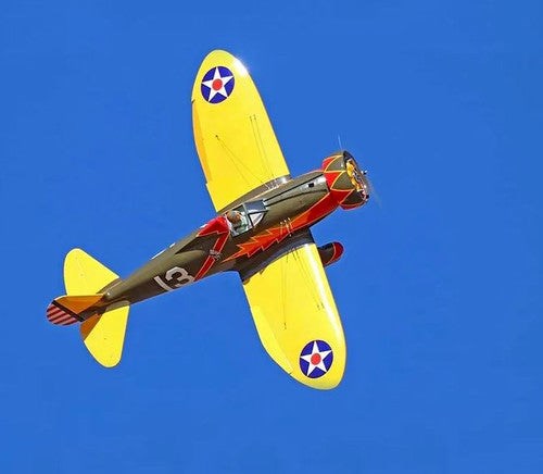 Seagull Models SEA305G Pursuit Squadron P-26A "Peashooter" 71" wingspan 30cc - Olive Drab