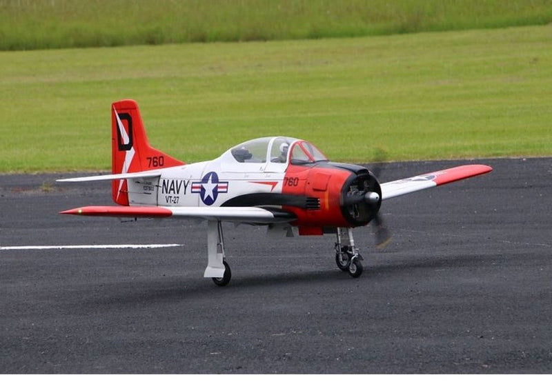 Seagull Models SEA365 T-28 North America 86" wingspan 35-60cc without retracts including Rubber Wheels