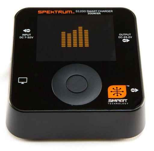Spektrum SPMXC1000 Spektrum Charger DC Smart S1200 DC Charger 1x200W (Requires power supply) (8347102216429)