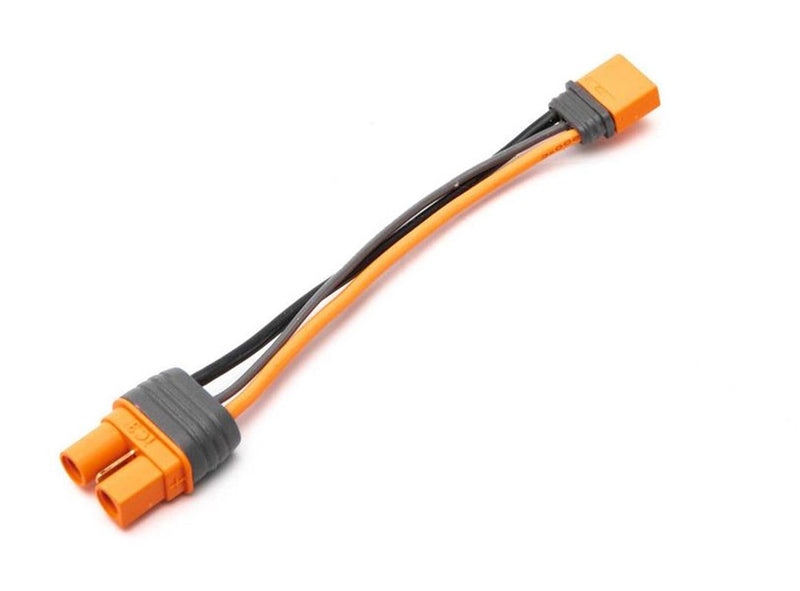 Spektrum SPMXCA320 Adapter: IC3 Battery / IC2 Device; 6" (Grom IC2 to IC3 Charger Adapter)