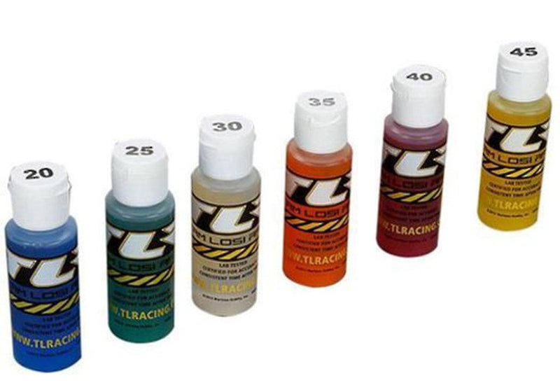 TLR LOSI TLR74020 Shock Oil 6Pk202530354045 wt