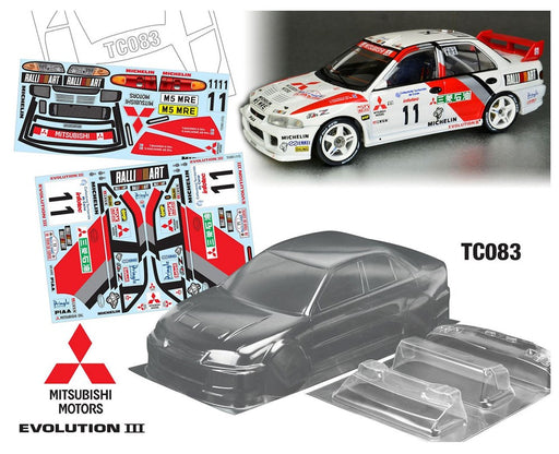 Team C TC083 1/10 Mitsubishi Evolution III 190mm (8446604017901)