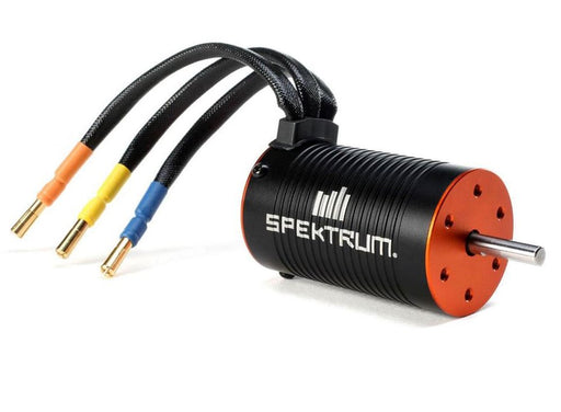 Spektrum SPMXSM1400 Firma 3652 4000Kv 4-Pole Brushless Motor for 1/10 with 3.175mm motor shaft (8446604148973)