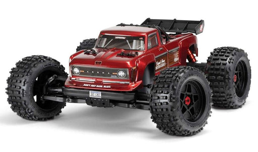 Arrma ARA4410V2T4 1/10 OUTCAST 4X4 4S V2 BLX Stunt Truck RTR Red With Center Diff (8446606278893)