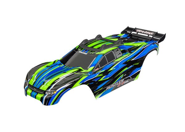 Traxxas 6785-GRN Body Rustler 4X4 Vxl Green