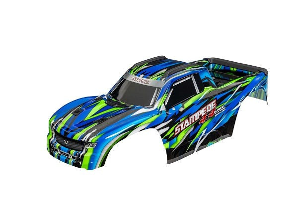 Traxxas 9014-GRN Body Stampede 4X4 Vxl Green