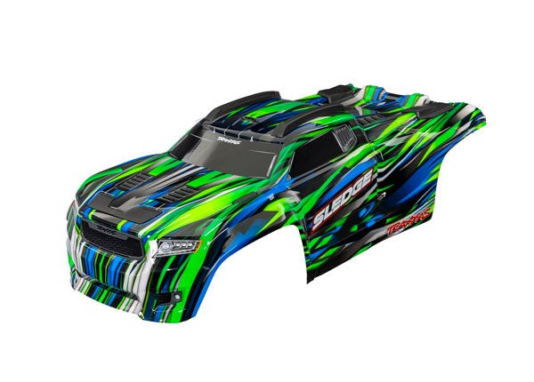 Traxxas 9511-GRN Body Sledge Green Complete