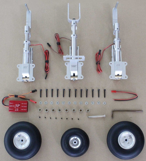 Seagull Models ER-150.377 Box of 3pcs Main ER-150 85 Retracts and nose ER-150 100 Retract For Embraer EMB-312 Tucano T-27 (8806083559661)