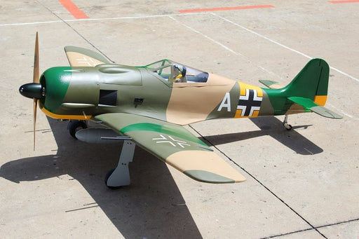 Seagull Models SEA257N Focke-wulf FW 190 80 wingspan 55cc PU rubber wheels Matte (without ER-150 85 Retracts) (8806086607085)