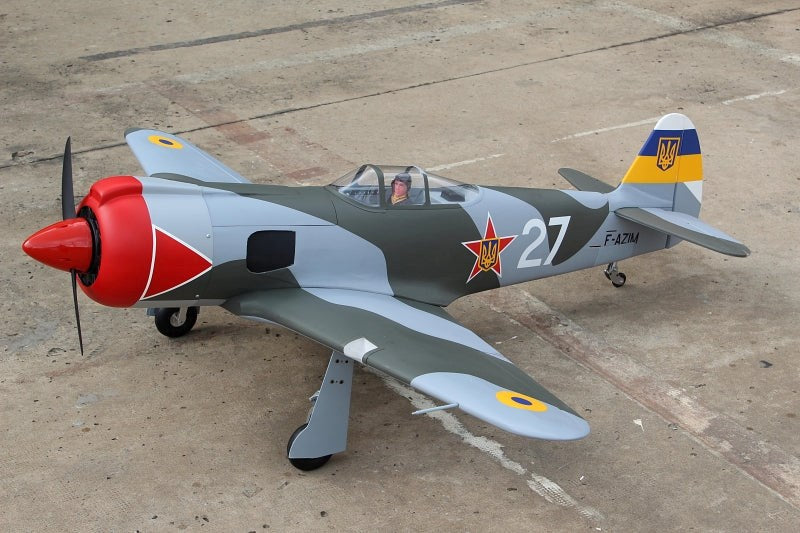 Seagull Models SEA270N Yakovlev Yak-3 63 wingspan20cc PU rubber wheels Matt (without ER-120 84 Retracts) (8806087065837)