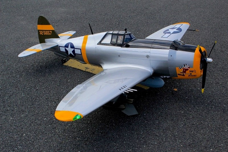 Seagull Models SEA306NDB Giant P-47D Dan'l Boone ARF 55-60cc without Electric Retracts