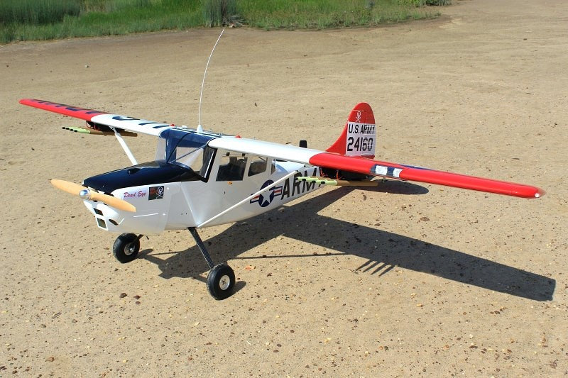 Seagull Models SEA385 Giant Scale Cessna Bird Dog DeadEye 122 Inch ARF 70-125cc