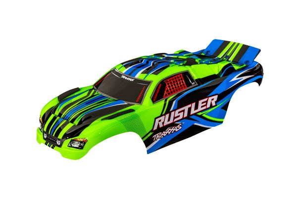 Traxxas 3734 Body Rustler Clipless