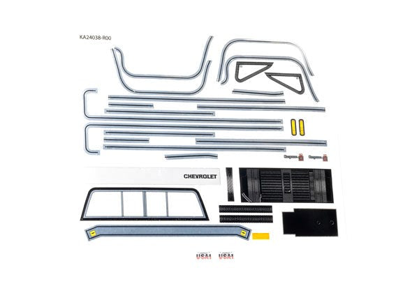 Traxxas 9898 Decal Sheet Trx-4M Chev K10