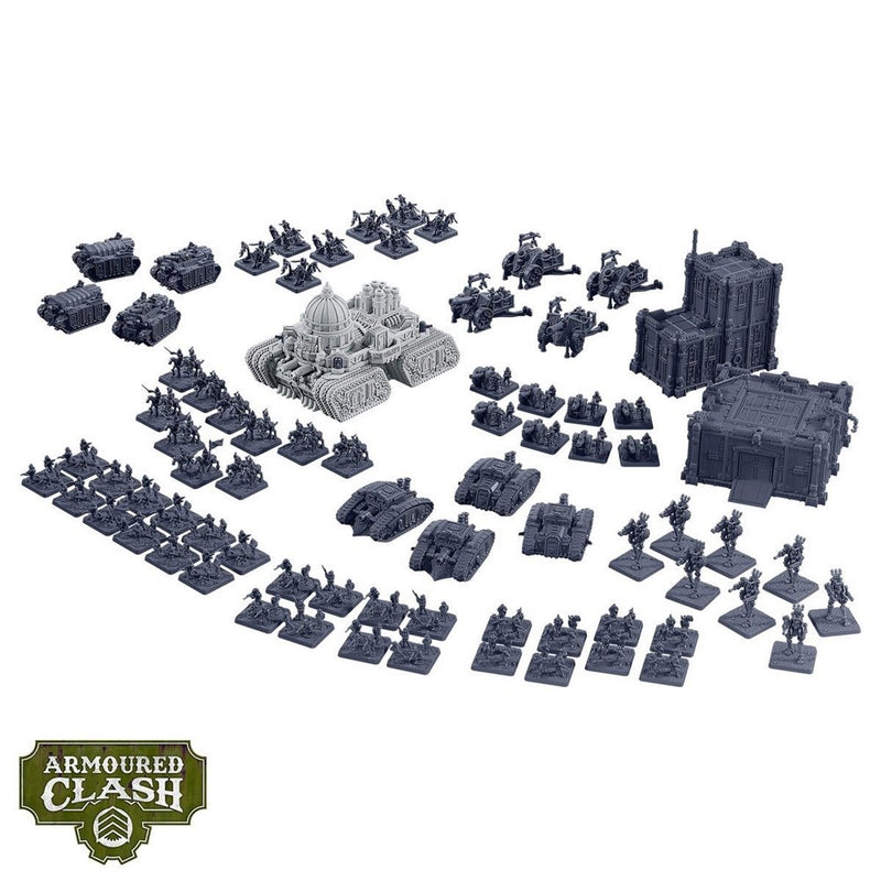 Warcradle ARM210000 Armoured Clash: Crown Faction Battlegroup - Starter Set