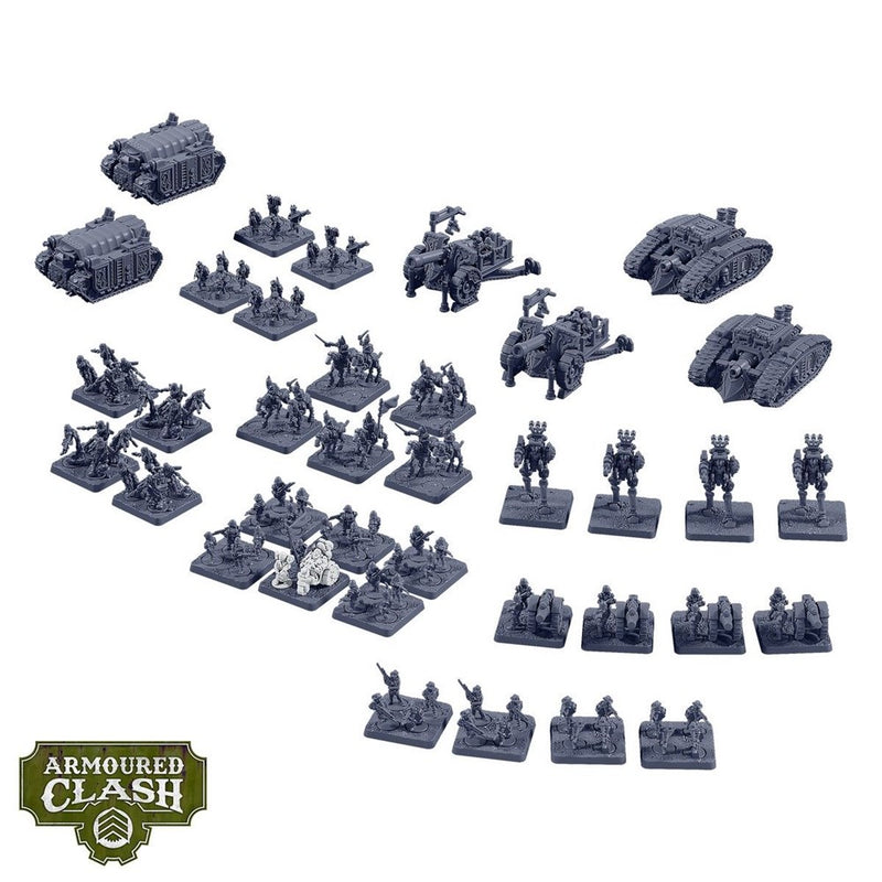 Warcradle ARM210003 Armoured Clash: Crown Introductory Set