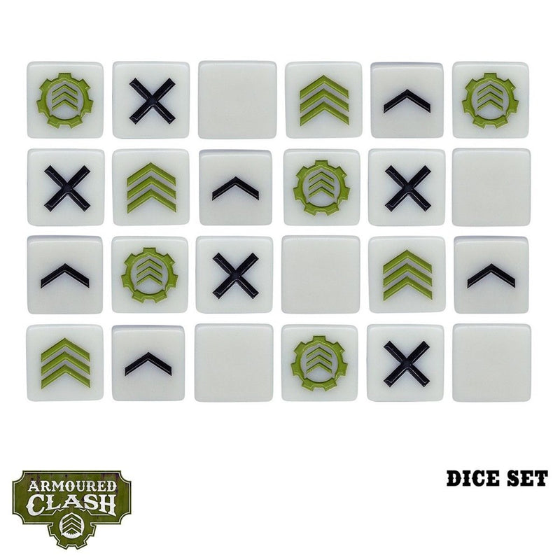 Warcradle ARM990002 Armoured Clash Dice Set