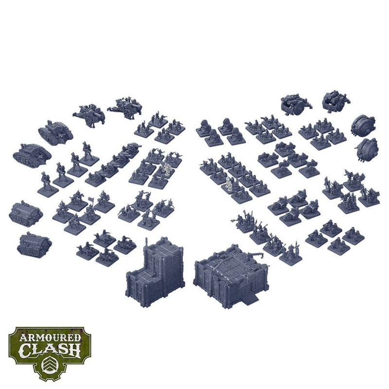 Warcradle ARM990003 Armoured Clash: The Battle for Singapore - Two Player Introductory Set