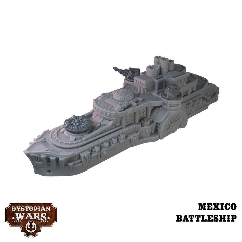 Warcradle DWA120006 Dystopian Wars: Mexico Battlefleet Set