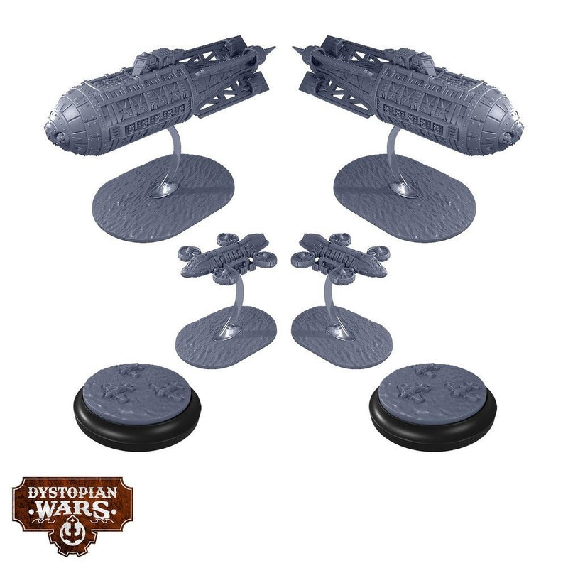 Warcradle DWA120012 Dystopian Wars: Union Aerial Squadrons
