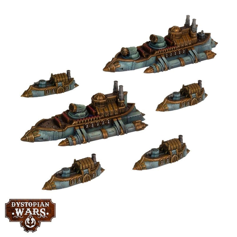 Warcradle DWA240007 Dystopian Wars: Sultanate Frontline Squadrons