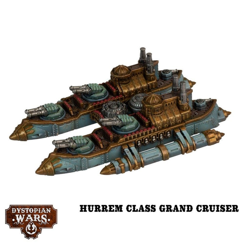Warcradle DWA240009 Dystopian Wars: Anatolia Battlefleet Set