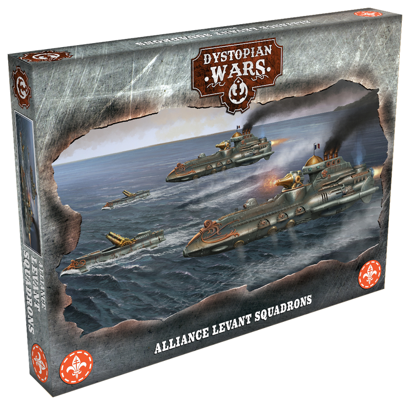 Warcradle DWA260004 Dystopian Wars: Alliance Levant Squadrons