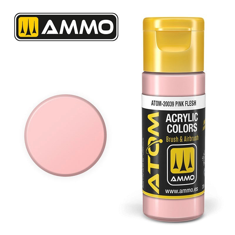AMMO by Mig Jimenez ATOM-20039 Atom Color Pink Flesh 20ml