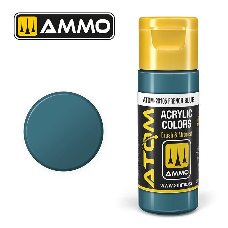 AMMO by Mig Jimenez ATOM-20105 Atom Color French Blue 20ml