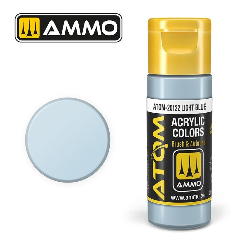 AMMO by Mig Jimenez ATOM-20122 Atom Color Light Blue 20ml