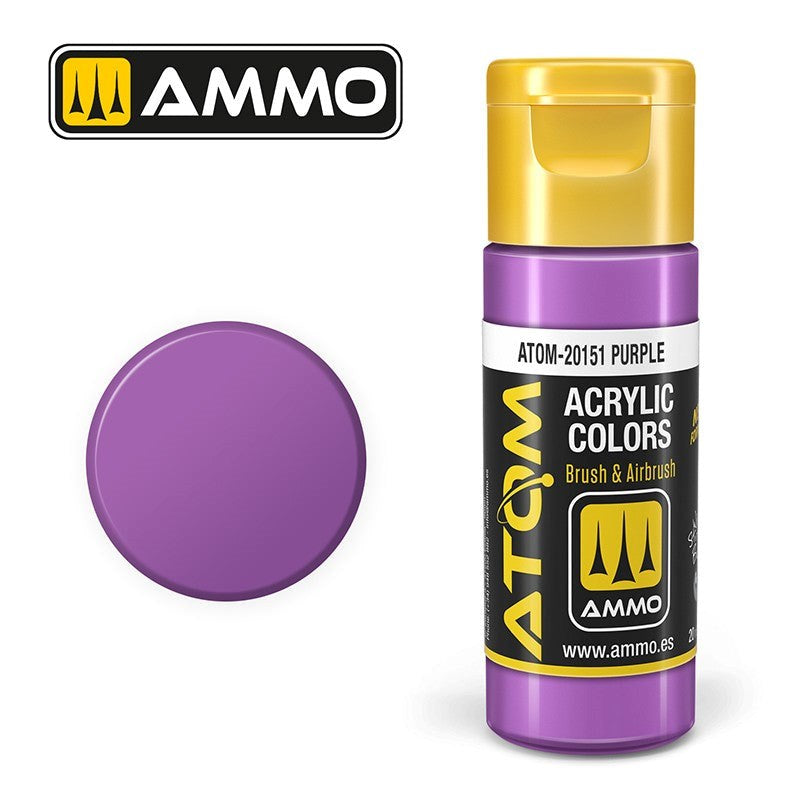AMMO by Mig Jimenez ATOM-20151 Atom Color Purple 20ml