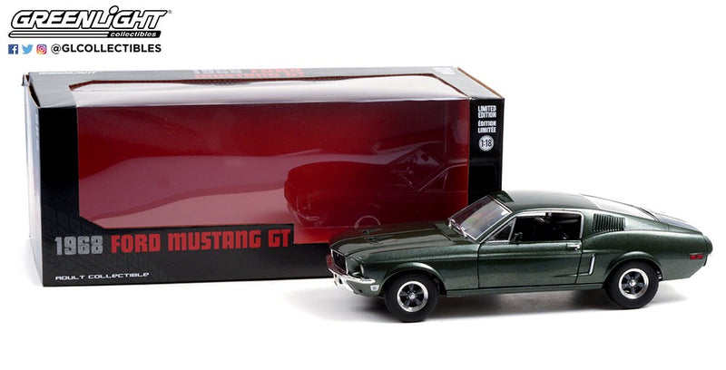 GreenLight GL-13615 1/18 1968 Ford Mustang GT Fastback (8867953803501)