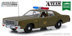 Greenlight 1977 Plymouth Fury- US Army 1/18 (2)