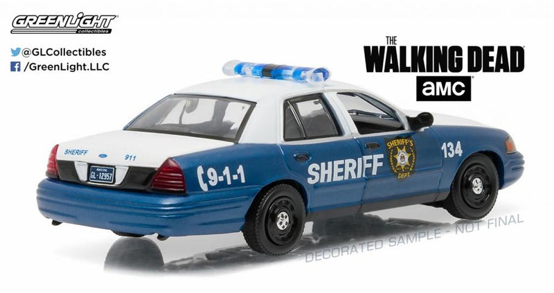 GreenLight GL-86504 1/43 2001 Ford Crown Victoria Police Interceptor (8867957801197)