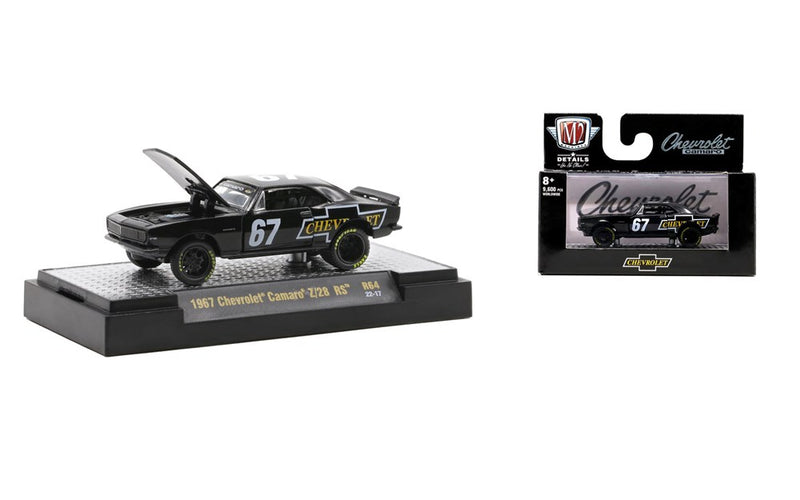 M2 Machines M2-32600-64B 1/64 1967 Chevrolet Camaro Z/28 RS (8867968778477)