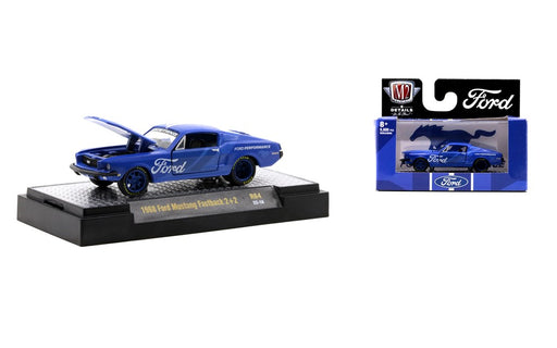 M2 Machines M2-32600-64C 1/64 1968 Ford Mustang Fastback 2+2 (8867968909549)