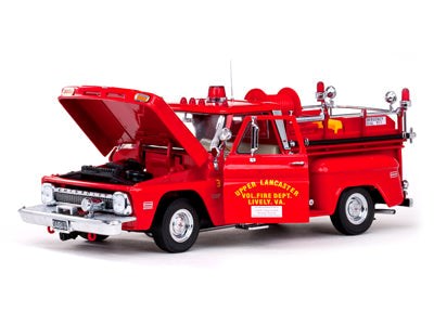 Sunstar SS-1383 1/18 1965 Chevrolet C-20 Fire Truck
