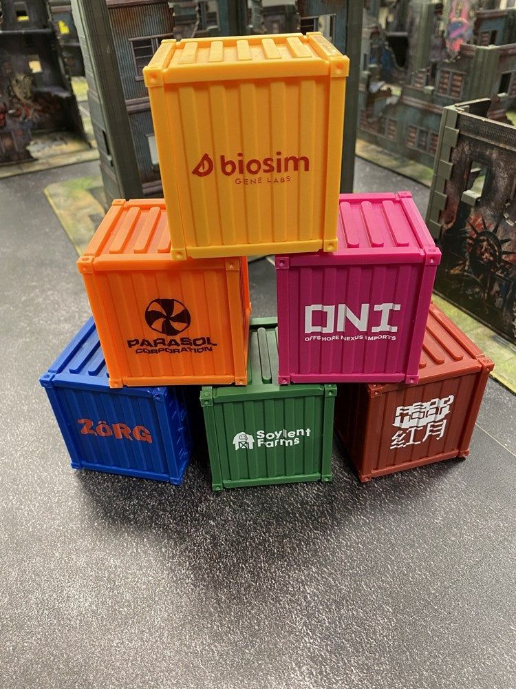 Monster Fight Club 12027 10 Foot Cargo Containers