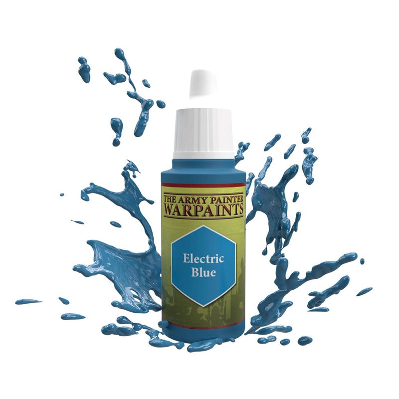 Army Painter WP1113 Warpaints Electric Blue Acrylic Paint 18ml