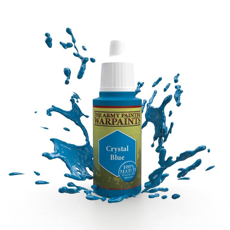 Army Painter WP1114 Warpaints Crystal Blue Acrylic Paint 18ml