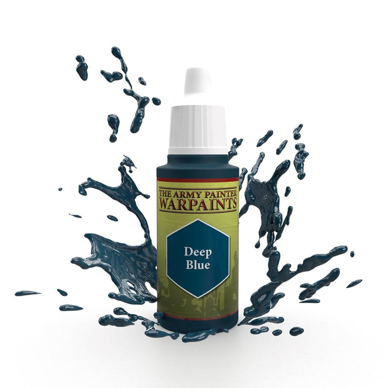 Army Painter WP1116 Warpaints Deep Blue Acrylic Paint 18ml