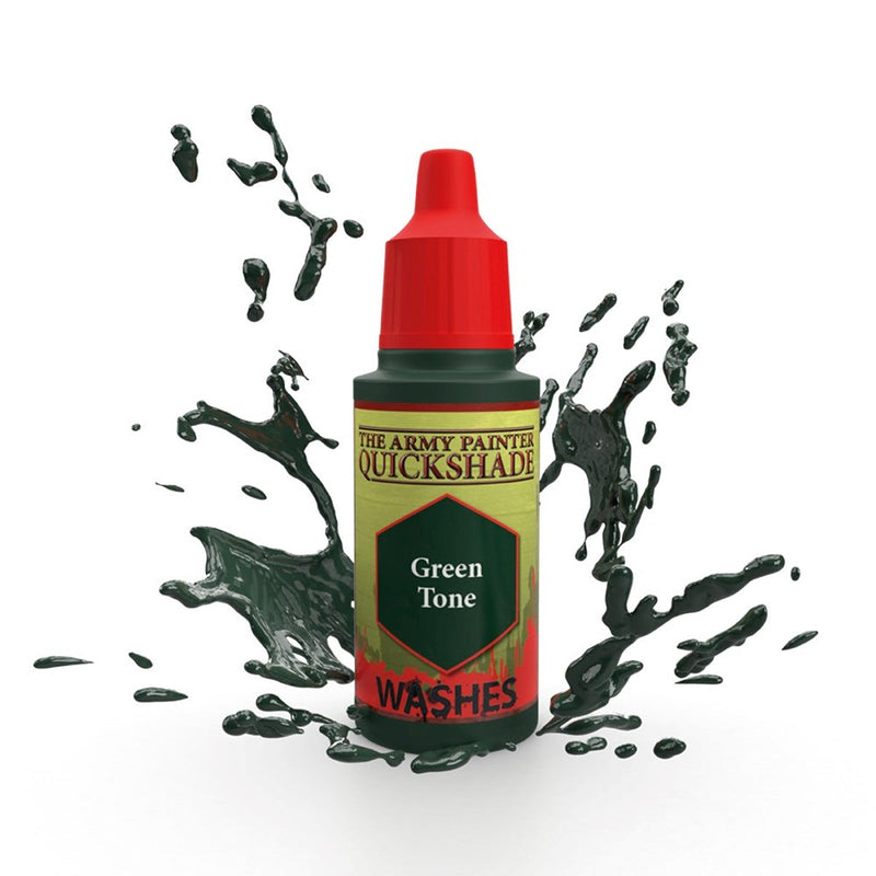 Army Painter WP1137 Washes QuickShade Green Tone Ink 18ml