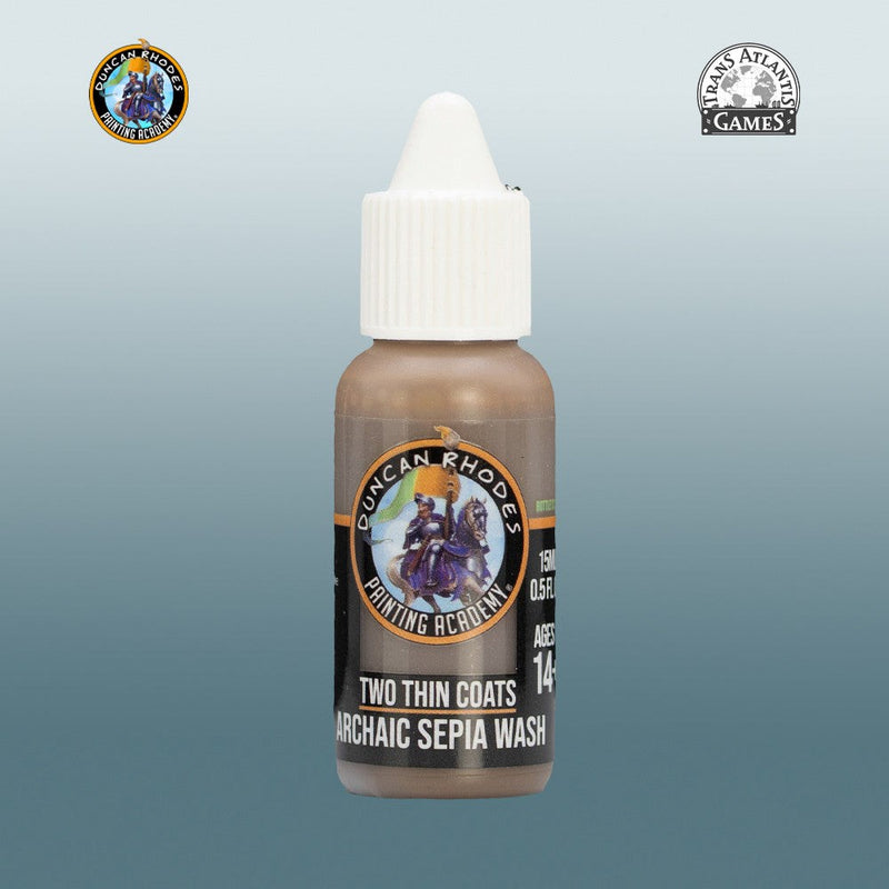 Two Thin Coats 10060 Archaic Sepia Wash 15ml