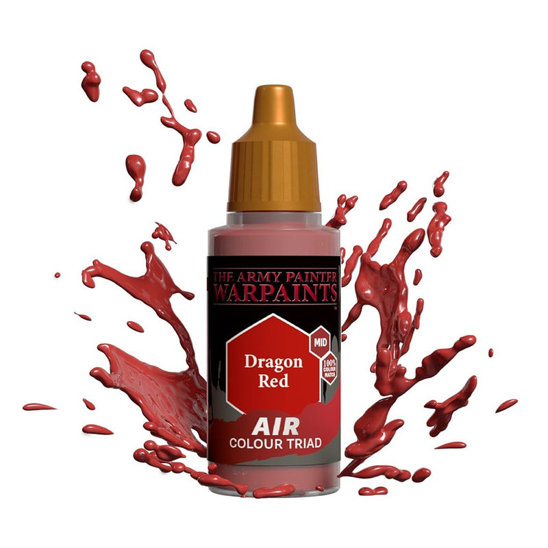 Army Painter AW1105 Warpaints Air Dragon Red Acrylic Paint 18ml