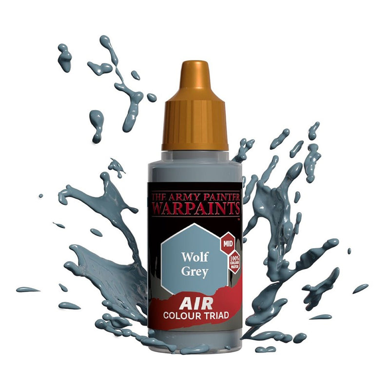 Army Painter AW1119 Warpaints Air Wolf Grey Acrylic Paint 18ml