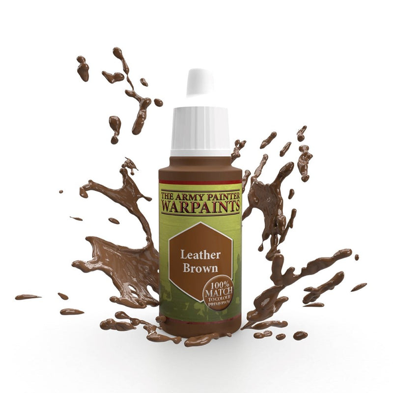 Army Painter WP1123 Warpaints Leather Brown Acrylic Paint 18ml